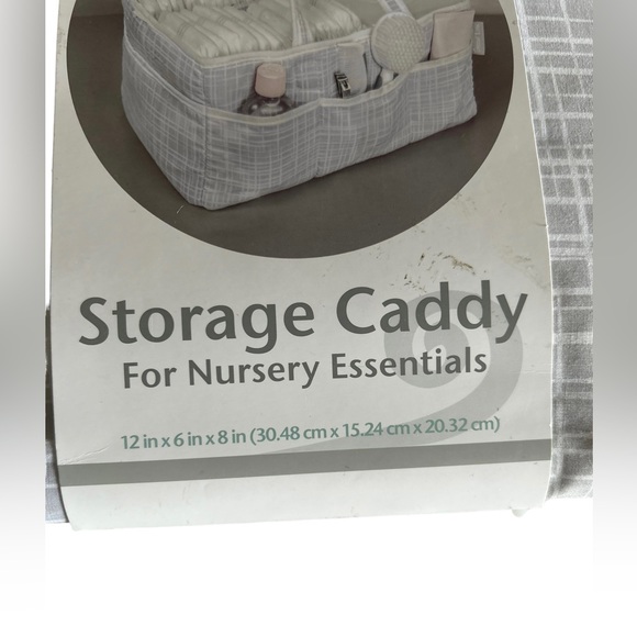 TREND LAB storage gray Caddy for Nursery essentials baby NWT - Picture 7 of 10
